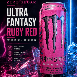 Monster Ultra Fantasy Ruby Red