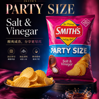 Smith's Party Size Salt & Vinegar